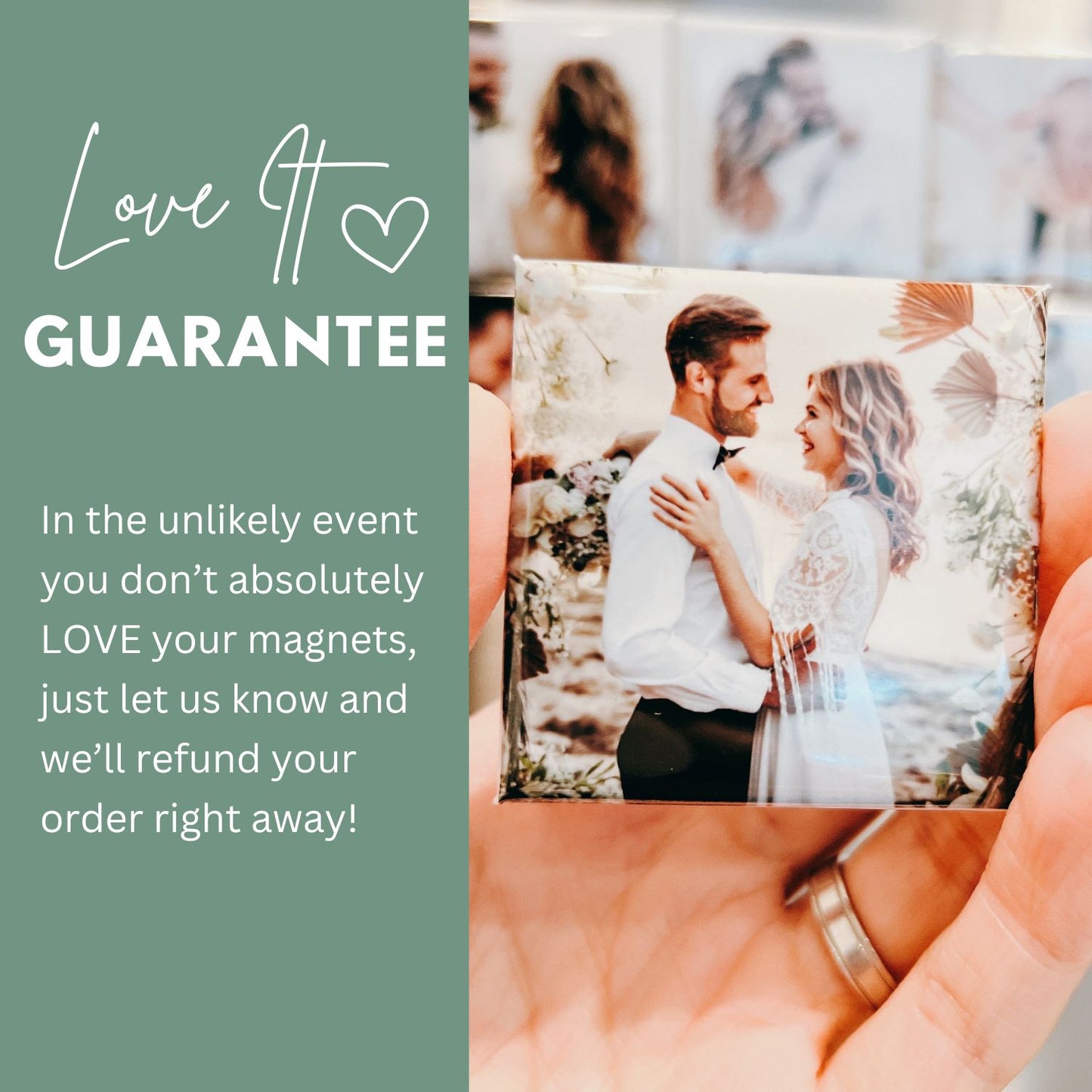 Set of 9 Photo Magnets - Printed Tales