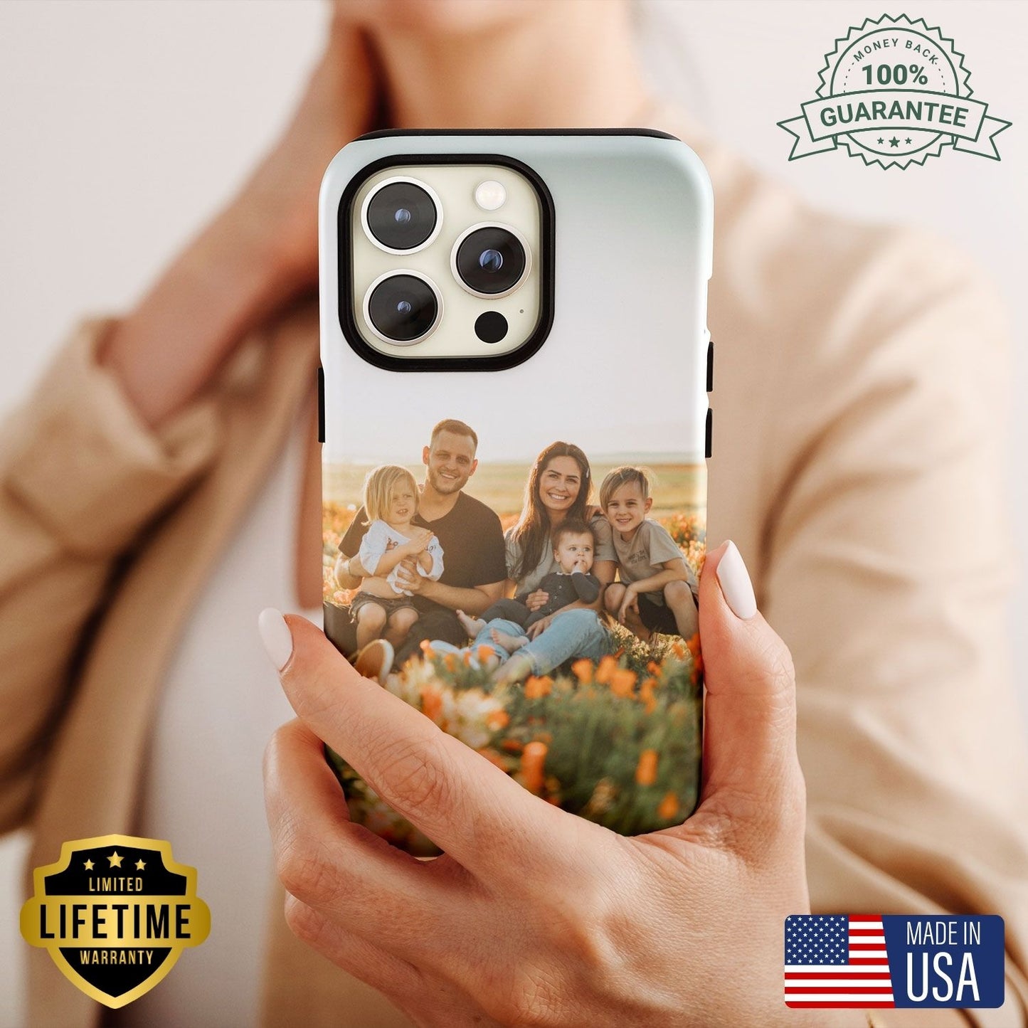 Personalized iPhone Case with Dual-Layer Protection - Printed Tales