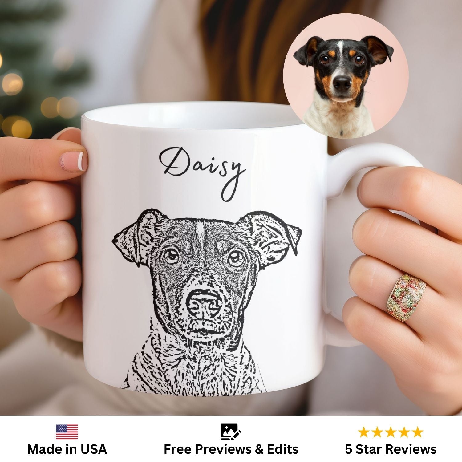 Personalized Pet Photo Mug - Printed Tales