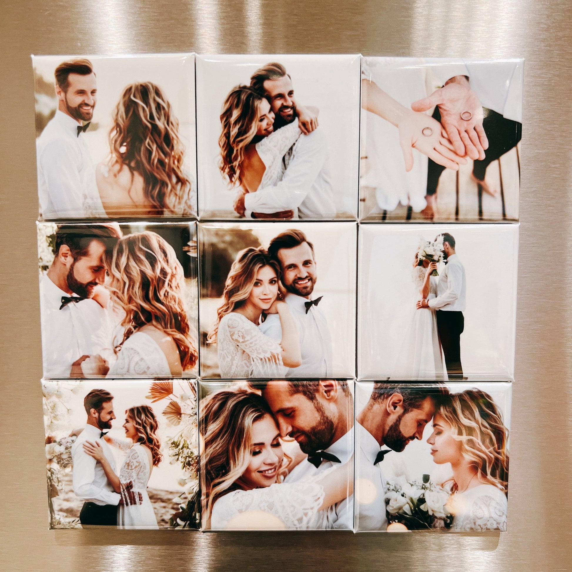 Set of 9 Photo Magnets - Printed Tales