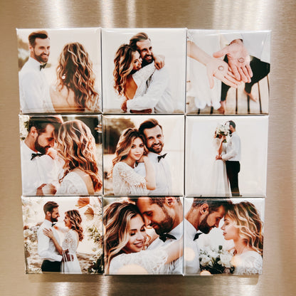 Set of 9 Photo Magnets - Printed Tales