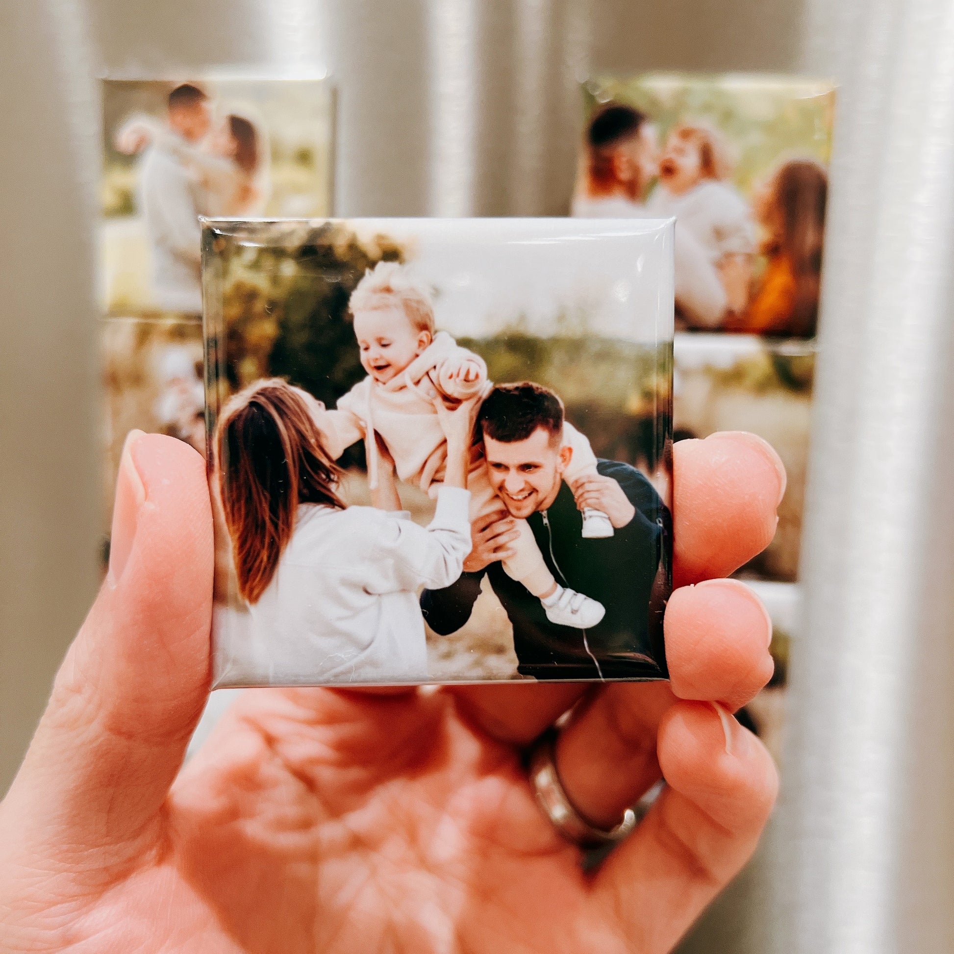 Set of 9 Photo Magnets - Printed Tales