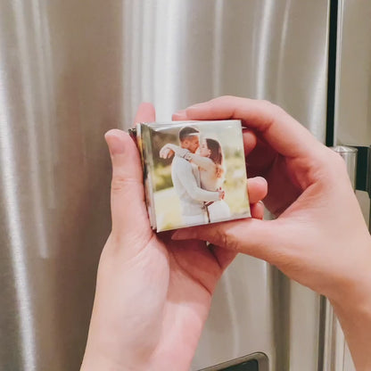 Personalized Photo Magnets – Set of 9